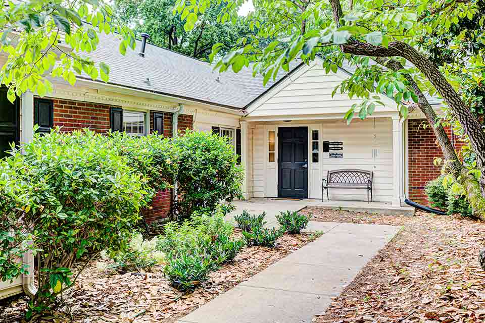 Entrance at Myers Park Dental Partners in Charlotte, NC